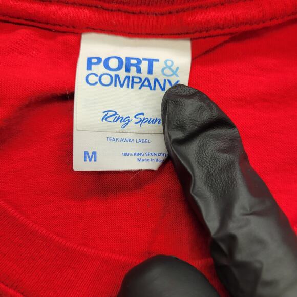 Port & Company Catch Up With Jesus Parody Ketchup Jesus Tee Men's Size Medium - Picture 5 of 5